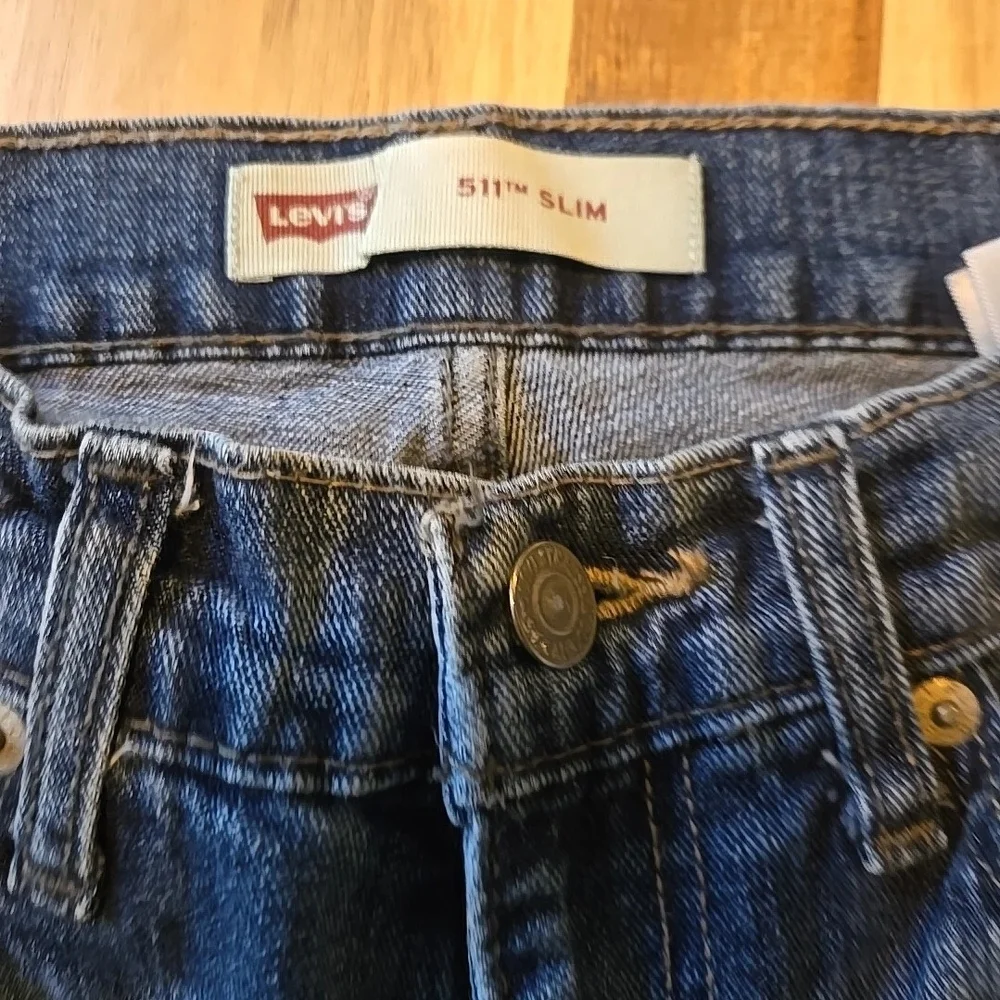 NWOT Levi's 511 Slim fit Boys Size 16 Reg 28x28